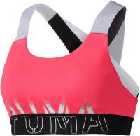 PUMA Sport-BH Damen pink alert-puma black-puma white PUMA Sport-BH Damen pink alert-puma black-puma white