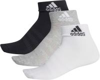 adidas LIGHT ANK 3PP Socken Pack medium grey-heather adidas LIGHT ANK 3PP Socken Pack medium grey-heather