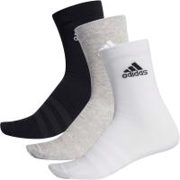 adidas LIGHT CREW 3PP Socken Pack medium grey-heather adidas LIGHT CREW 3PP Socken Pack medium grey-heather