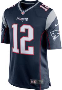 Nike Tom Brady New England Patriots American Football Trikot Herren college navy-wolf grey Nike Tom Brady New England Patriots American Football Trikot Herren college navy-wolf grey