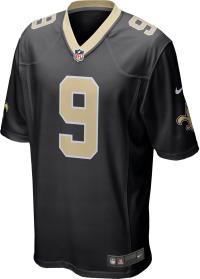 Nike Drew Brees New Orleans Saints American Football Trikot Herren black-team gold Nike Drew Brees New Orleans Saints American Football Trikot Herren black-team gold