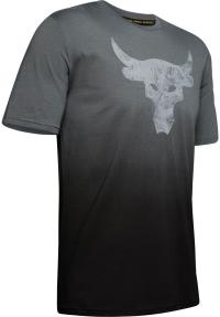 Under Armour Project Rock Bull Graphic Funktionsshirt Herren gray Under Armour Project Rock Bull Graphic Funktionsshirt Herren gray