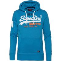 Superdry Vintage Logo Hoodie Herren riviera royal marl Superdry Vintage Logo Hoodie Herren riviera royal marl