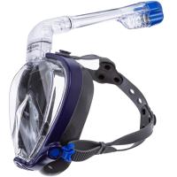 AQUA LUNG SMART SNORKEL Schnorchelset navy blue - grey AQUA LUNG SMART SNORKEL Schnorchelset navy blue - grey