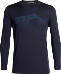 Icebreaker Tech Lite Langarmshirt Herren midnight navy Icebreaker Tech Lite Langarmshirt Herren midnight navy