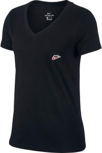 Nike NSW V-Shirt Damen black Nike NSW V-Shirt Damen black