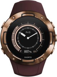 Suunto Suunto 5 Sportuhr burgundy copper Suunto Suunto 5 Sportuhr burgundy copper