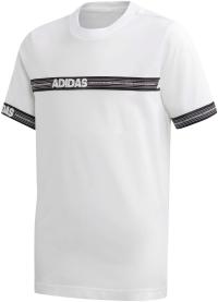adidas Sport ID T-Shirt Jungen white adidas Sport ID T-Shirt Jungen white