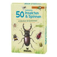 50 HEIMISCHE INSEKTEN & SPINNEN NOPUBLISHER 50 HEIMISCHE INSEKTEN & SPINNEN NOPUBLISHER