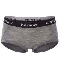 Icebreaker WMNS SPRITE HOT PANTS Frauen GRITSTONE HTHR/BLACK Icebreaker WMNS SPRITE HOT PANTS Frauen GRITSTONE HTHR/BLACK