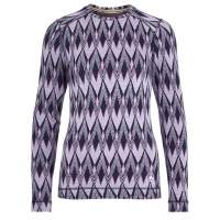 Smartwool MERINO 250 BASELAYER PETTERN CREW Frauen PURPLE MIST Smartwool MERINO 250 BASELAYER PETTERN CREW Frauen PURPLE MIST
