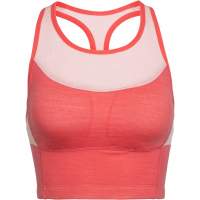 Icebreaker WMNS MELD ZONE LONG SPORT BRA Frauen POPPY RED/SORBET Icebreaker WMNS MELD ZONE LONG SPORT BRA Frauen POPPY RED/SORBET