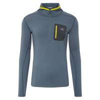 Arc'teryx RHO LT HOODED ZIP NECK MEN' S Männer NEPTUNE Arc'teryx RHO LT HOODED ZIP NECK MEN' S Männer NEPTUNE