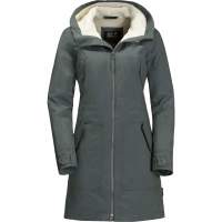 Jack Wolfskin ROCKY POINT PARKA Frauen GREENISH GREY Jack Wolfskin ROCKY POINT PARKA Frauen GREENISH GREY