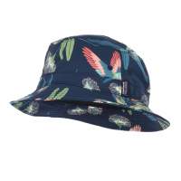 Patagonia WAVEFARER BUCKET HAT PARROTS: STONE BLUE Patagonia WAVEFARER BUCKET HAT PARROTS: STONE BLUE