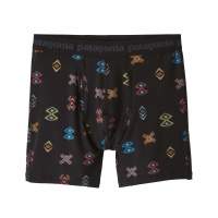 Patagonia M' S ESSENTIAL BOXER BRIEFS - 6 IN. Männer SPACE SPIRITS SMALL: INK BLACK Patagonia M' S ESSENTIAL BOXER BRIEFS - 6 IN. Männer SPACE SPIRITS SMALL: INK BLACK