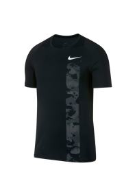 Nike Pro Top Short Sleeve Fitted Camo - Laufshirts für Herren - Schwarz Schwarz Nike Pro Top Short Sleeve Fitted Camo - Laufshirts für Herren - Schwarz Schwarz
