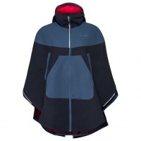 Vaude - Cyclist Cape - Fahrradjacke Gr L/XL;S/M schwarz/blau Eclipse Vaude - Cyclist Cape - Fahrradjacke Gr L/XL;S/M schwarz/blau Eclipse