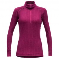 Devold - Duo Active Woman Zip Neck - Merinounterwäsche Gr L;M;S;XL;XS türkis/blau;schwarz;lila/rosa Devold - Duo Active Woman Zip Neck - Merinounterwäsche Gr L;M;S;XL;XS türkis/blau;schwarz;lila/rosa