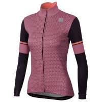 Sportful - Women's Cometa Thermal Jersey - Radtrikot Gr L;M;S;XL rosa/schwarz;grau/schwarz Heather R Sportful - Women's Cometa Thermal Jersey - Radtrikot Gr L;M;S;XL rosa/schwarz;grau/schwarz Heather R