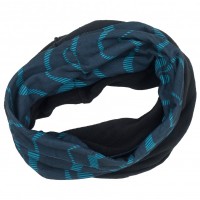 Qloom - Palmer Neckwarmer - Halstuch Gr One Size schwarz/blau Black Iris Qloom - Palmer Neckwarmer - Halstuch Gr One Size schwarz/blau Black Iris