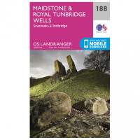 Ordnance Survey - Maidstone / Royal Tunbridge Wells L188 - Wanderkarte Ausgabe 2016 Ordnance Survey - Maidstone / Royal Tunbridge Wells L188 - Wanderkarte Ausgabe 2016