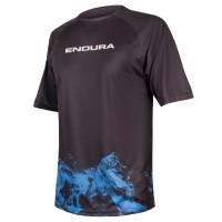 Endura Singletrack Print T-Shirt Mountains | marine Endura Singletrack Print T-Shirt Mountains | marine