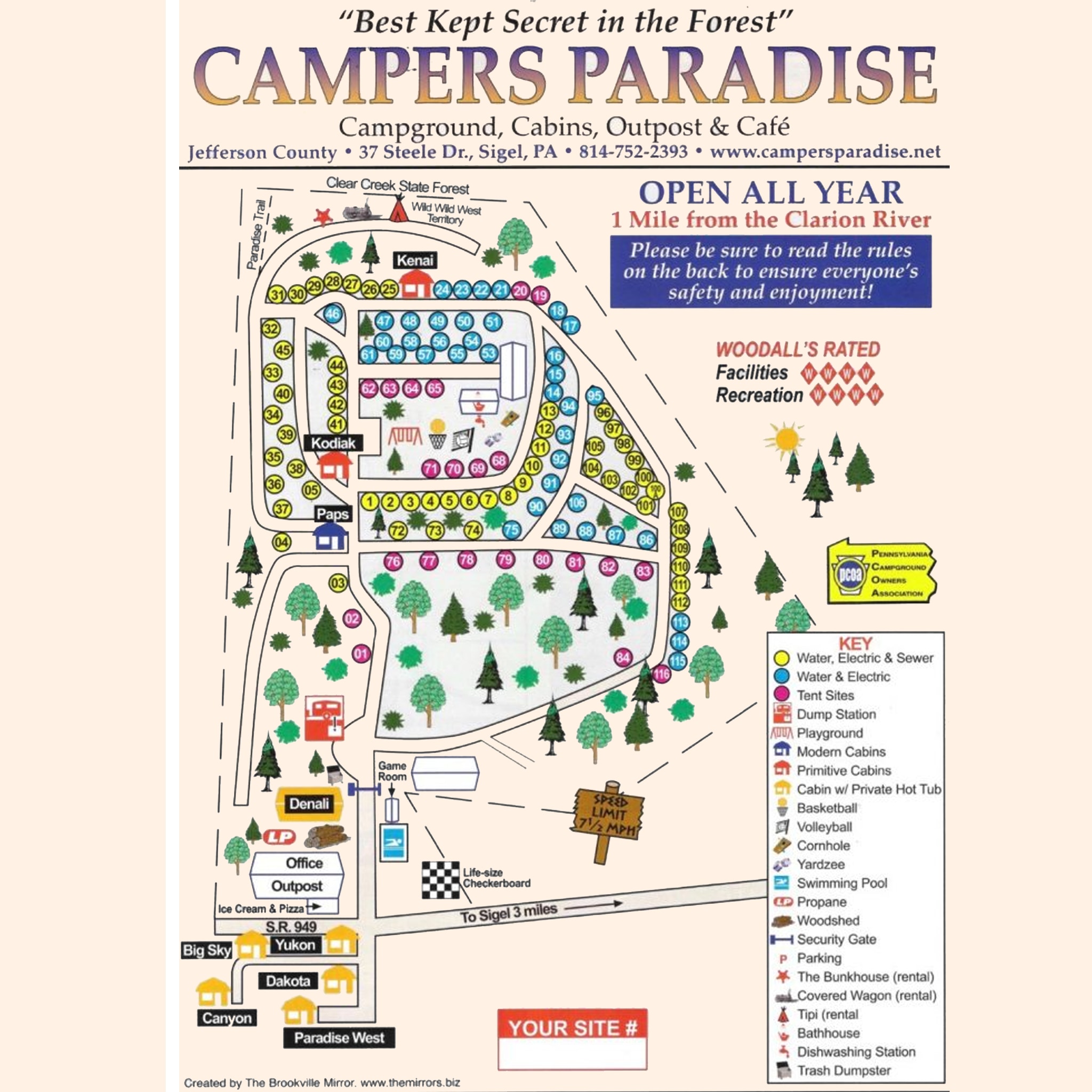 Campers Paradise Campground and Cabins