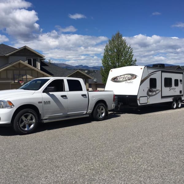 2014 Forest River Surveyor Travel Trailer available for rent in Lake Country, British Columbia