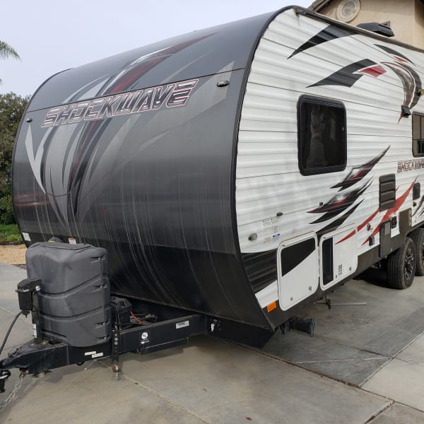 2017 Forest River Shockwave Toy Hauler available for rent in San Diego, California