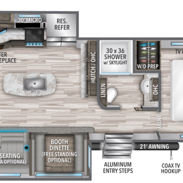 2020 Grand Design Reflection Travel Trailer available for rent in Colorado Springs, Colorado