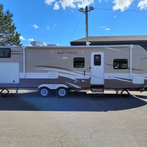 2018 Forest River Shasta Revere Travel Trailer available for rent in Lacombe, Alberta