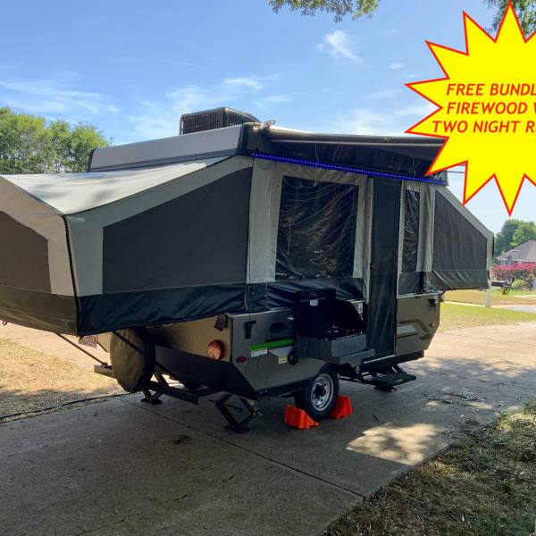 2020 Forest River Rockwood Freedom Popup Trailer available for rent in Mooresville, North Carolina
