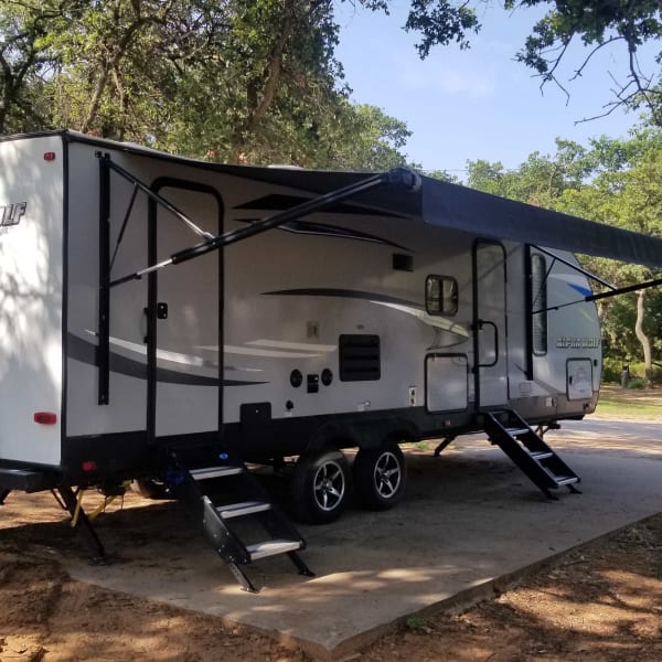 2020 Forest River Alpha Wolf Travel Trailer available for rent in Cyril, Oklahoma