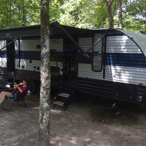 2021 Forest River Cherokee Grey Wolf Travel Trailer available for rent in Fredericktown, Missouri