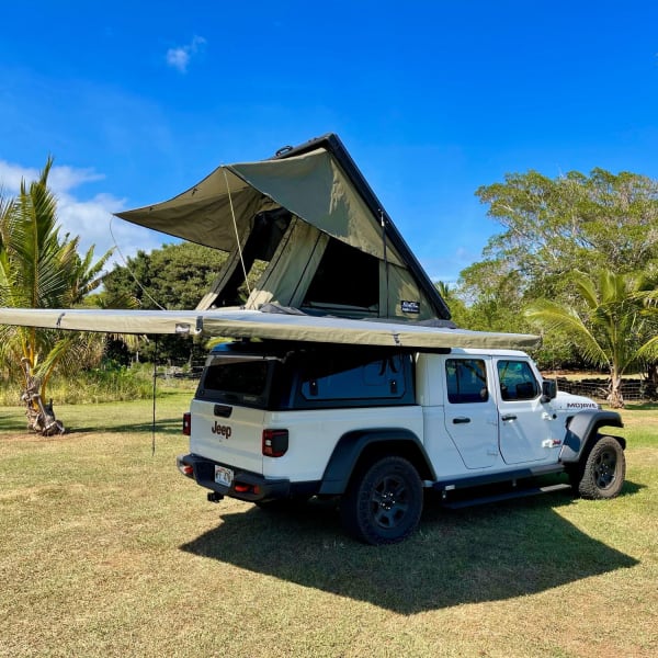 2021 Jeep Gladiator Truck Camper available for rent in Kihei, Hawaii