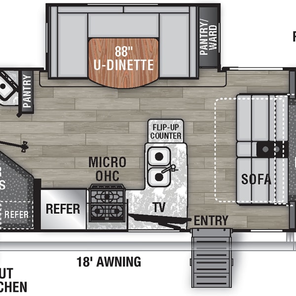 2022 Coachmen Freedom Express 238BHS Travel Trailer available for rent in Thousand Palms, California