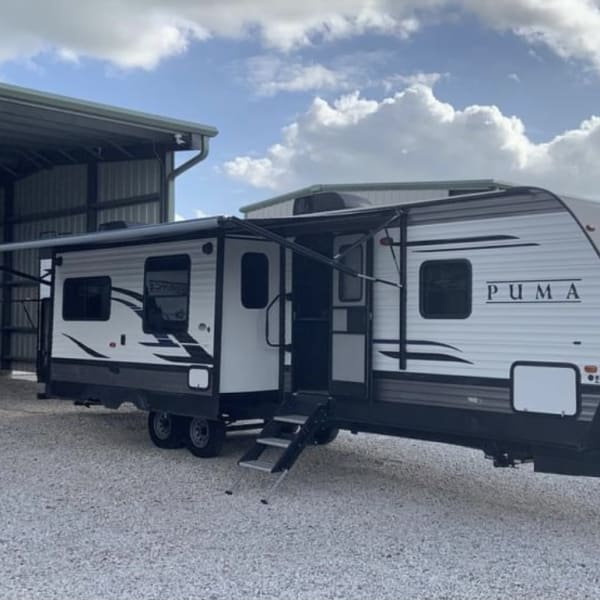 2020 Forest River Palomino Puma Travel Trailer available for rent in Fulshear, Texas