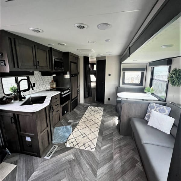 2022 Highland Ridge Open Range Olympia Travel Trailer available for rent in Kalispell, Montana