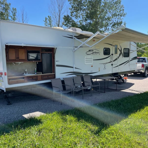 2014 Spree Spree Trailer Travel Trailer available for rent in Spirit Lake, Iowa