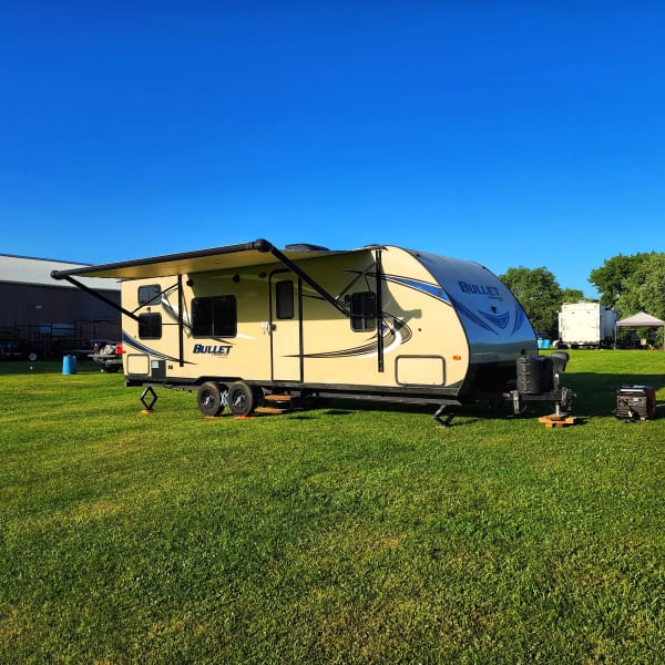 2017 Keystone Bullet Travel Trailer available for rent in Delphi, Indiana