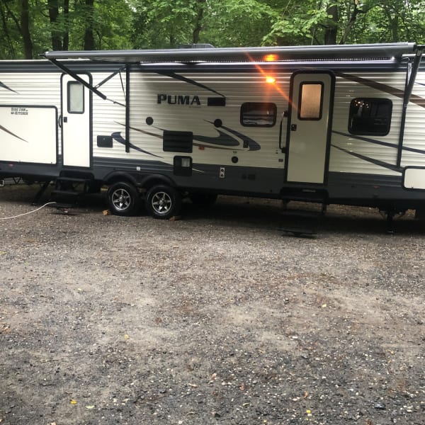 2018 Forest River Palomino Puma Travel Trailer available for rent in Waco, Texas