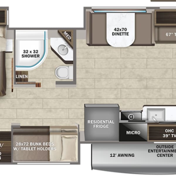 2025 Entegra Coach Vision XL Class A available for rent in East Rutherford, New Jersey