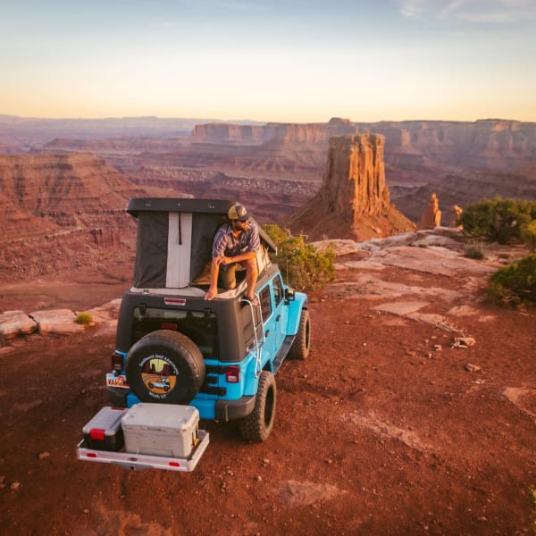 2017 Jeep Wrangler Sahara Class B available for rent in Moab, Utah
