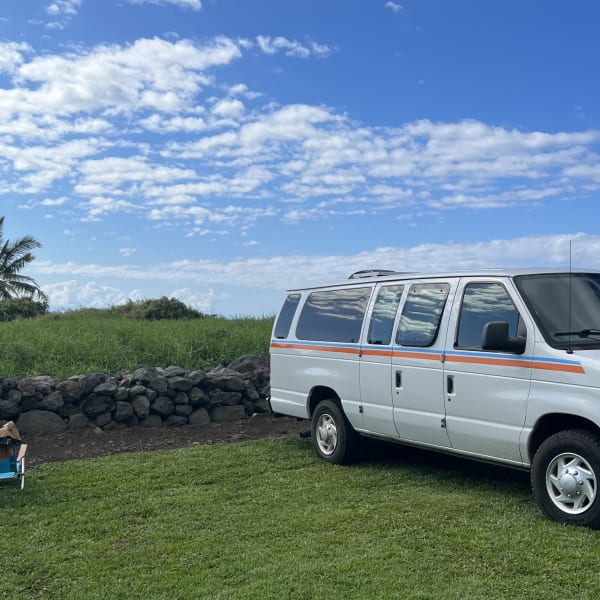 2011 Ford Extended E350 Class B available for rent in Kahului, Hawaii