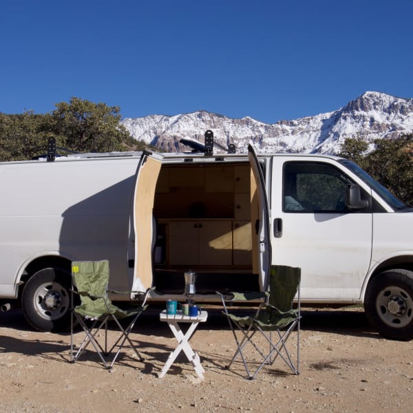 2011 Chevrolet Express Class B available for rent in Alpine, Wyoming