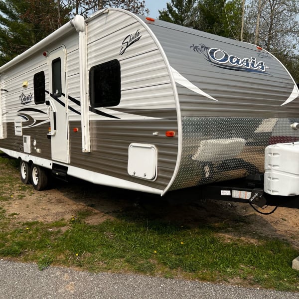 2016 Shasta Oasis Travel Trailer available for rent in Pellston, Michigan