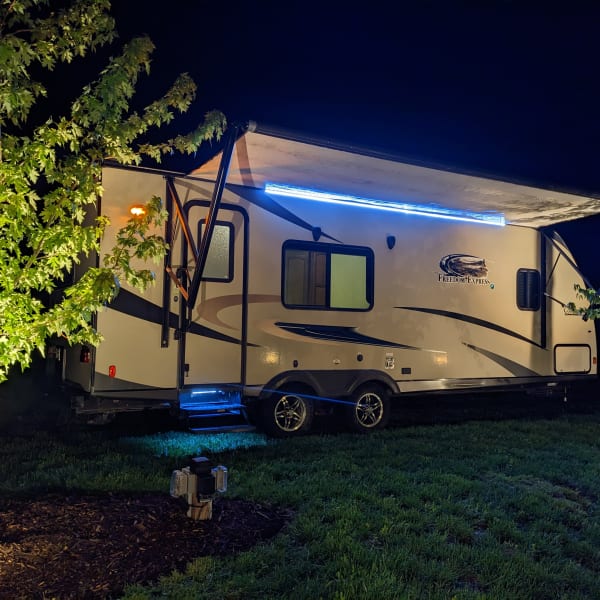 2015 Coachmen Apex 50th Anniversary Travel Trailer available for rent in Kalona, Iowa