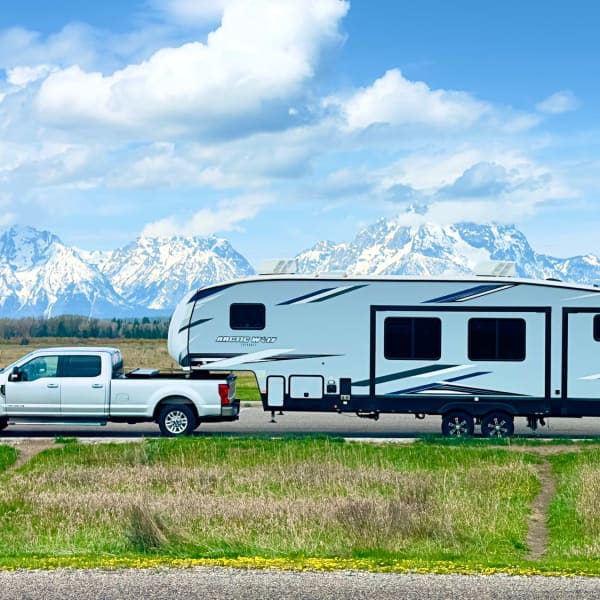 2022 Forest River Cherokee Arctic Wolf Travel Trailer available for rent in Franklin, Tennessee