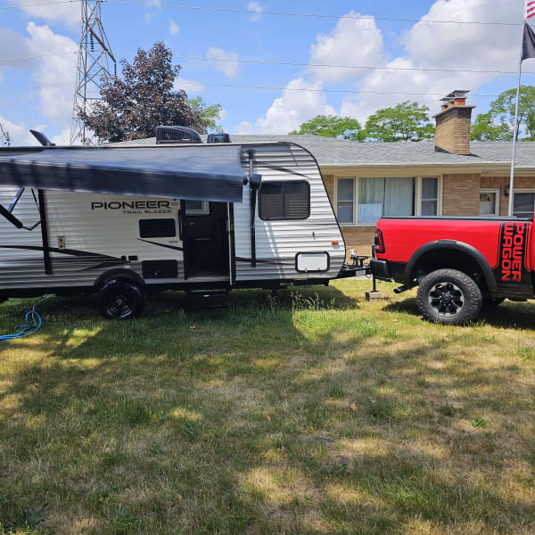 2020 Heartland RVs Pioneer Travel Trailer available for rent in Wayland, Michigan